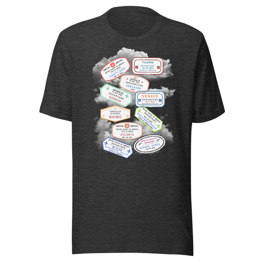 Everywhere Is On My List Unisex T-Shirt