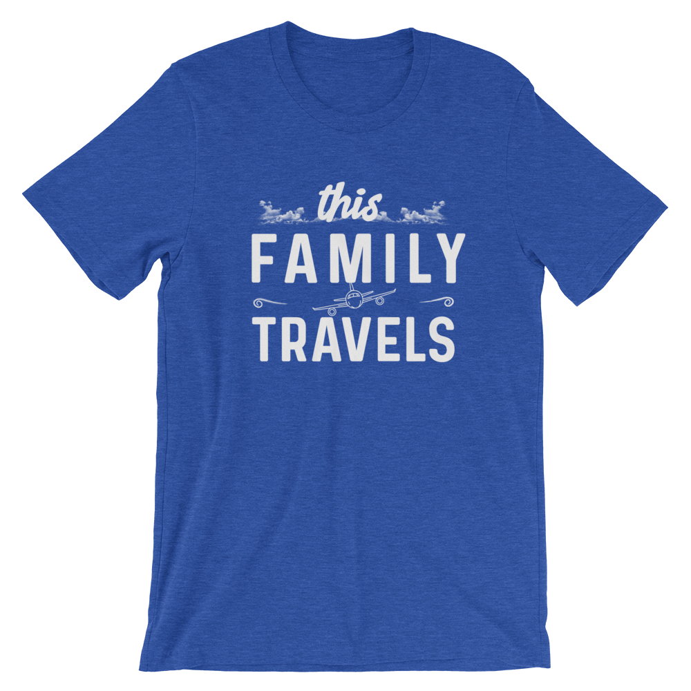 This Family Travels T-Shirt - Travel Suppliers Plus