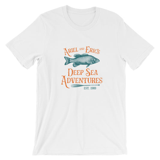 Ariel & Eric’s Deep Sea Adventures T-Shirt (Unisex) - Travel Suppliers Plus